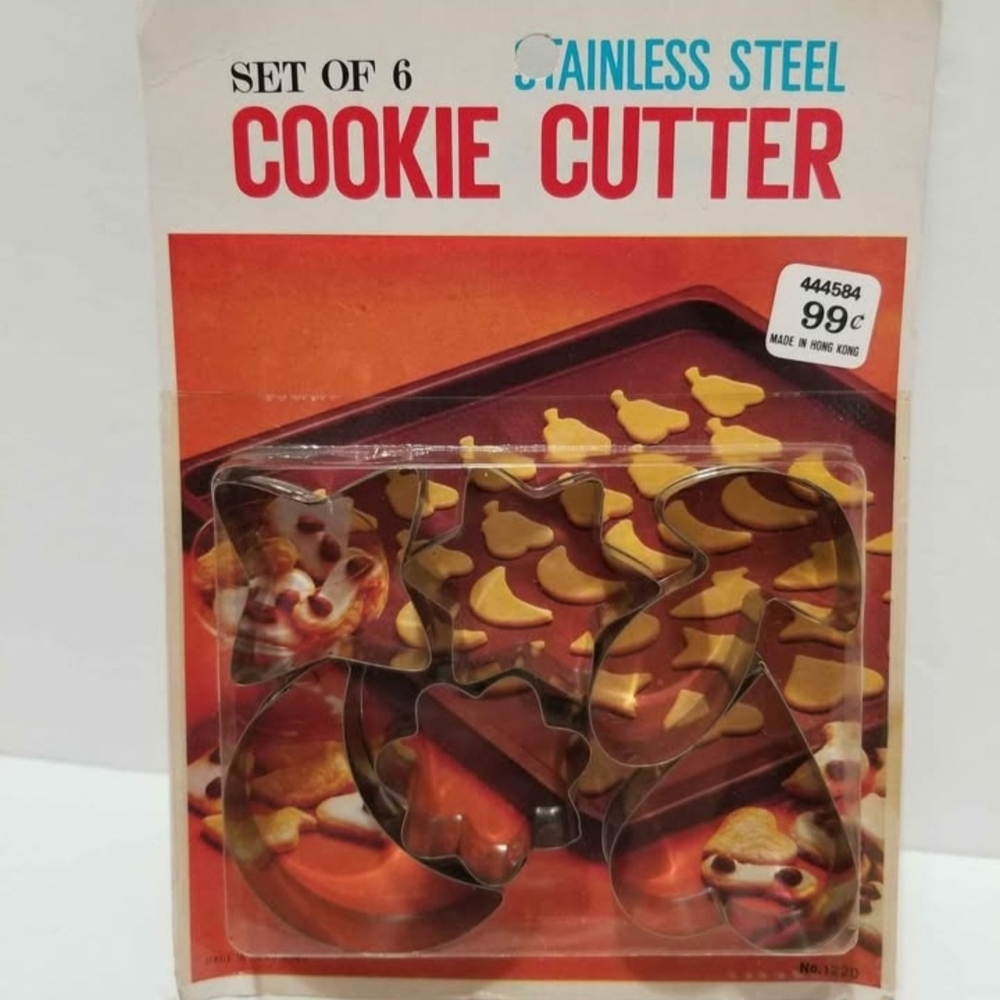 Stainless Steel Cookie Cutter Set - 6 Pieces